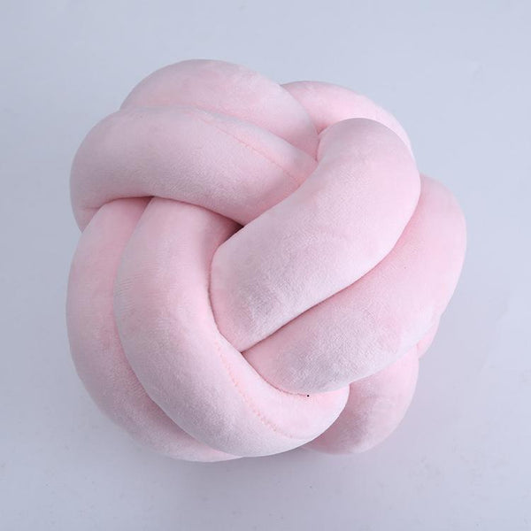 Hugabbble Knotted Ball Pillow