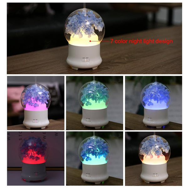 Romantic Flower Globe Light Diffuser