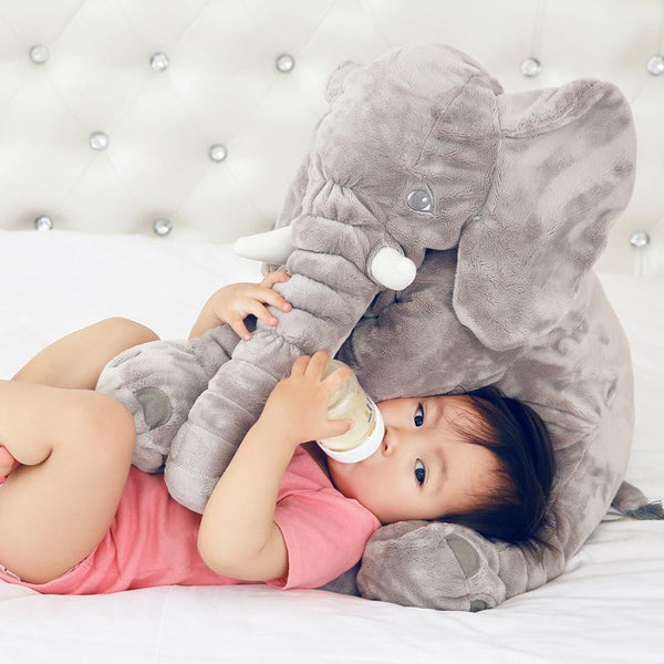 Giant Elephant Plush Pillow