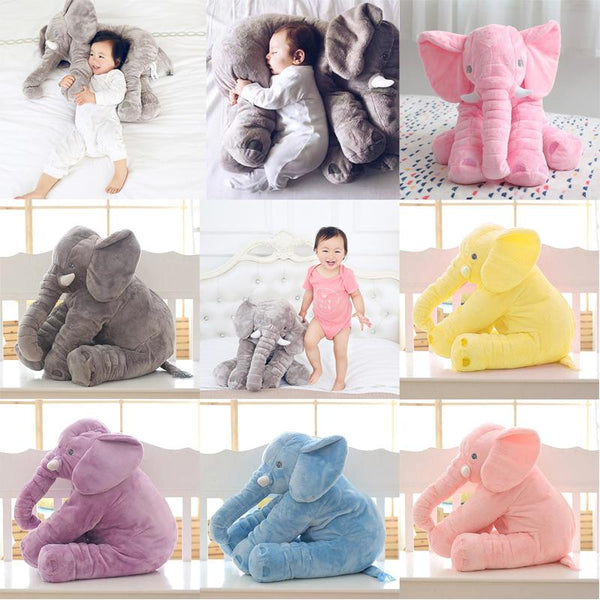 Giant Elephant Plush Pillow
