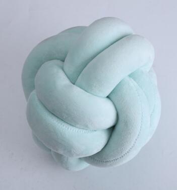 Hugabbble Knotted Ball Pillow
